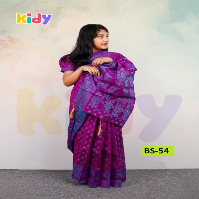 BS-54 বেবি রেডি জামদানী শাড়ি